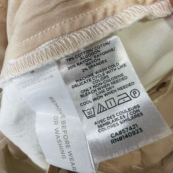 LOFT Riviera Short White Sz 4 - Picture 10 of 10